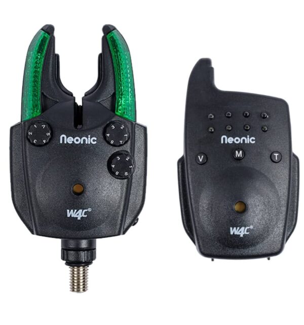 Набір сигналізаторів клювання World4Carp NEONIC 4+1 - Зображення 3