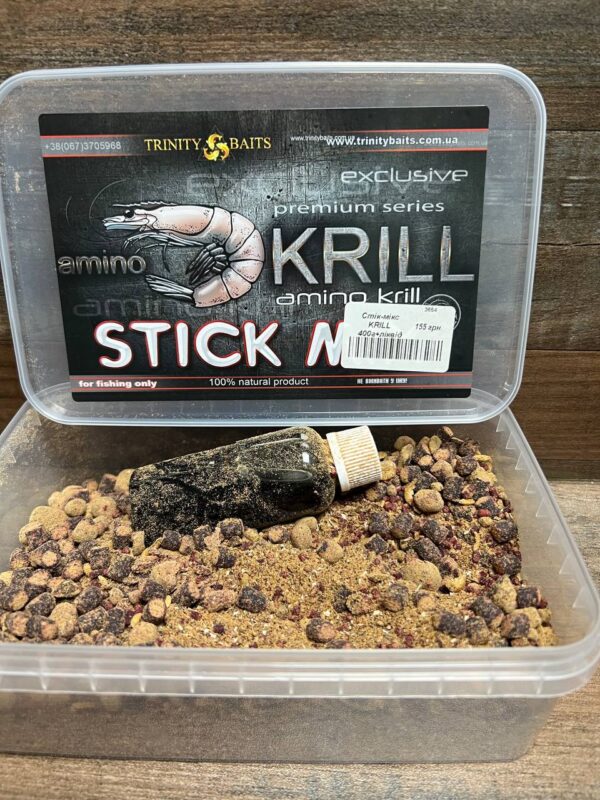 Стік-Мікс KRILL 400г.+ ліквід 60мл