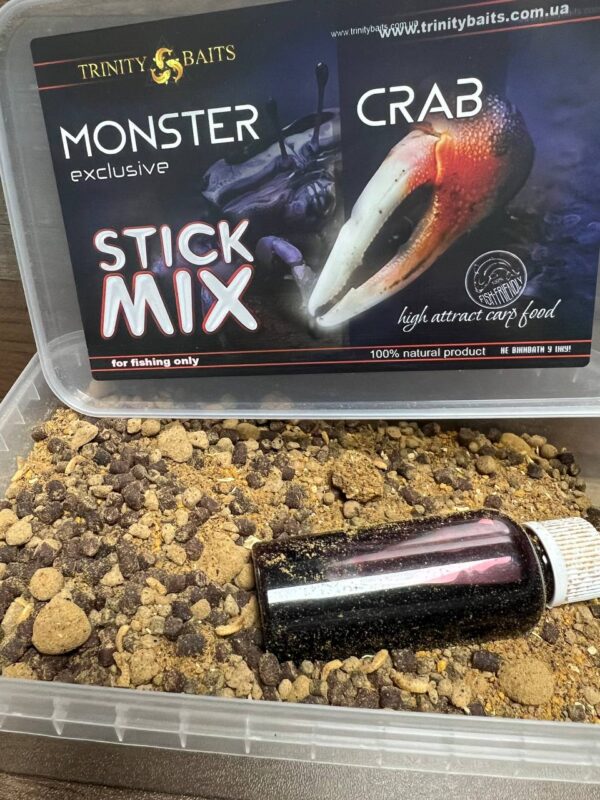 Стік-Мікс MONSTER CRAB 400г.+ ліквід 60мл