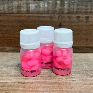 Силіконова кукурудза в діпі Полуниця (рожева)