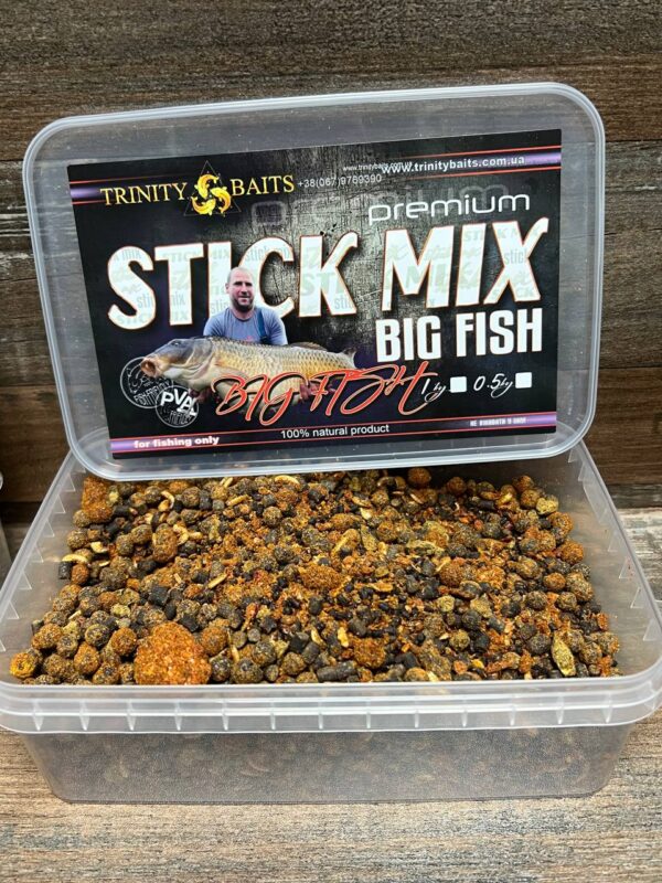 Преміум стік-мікс BIG FISH 500 г