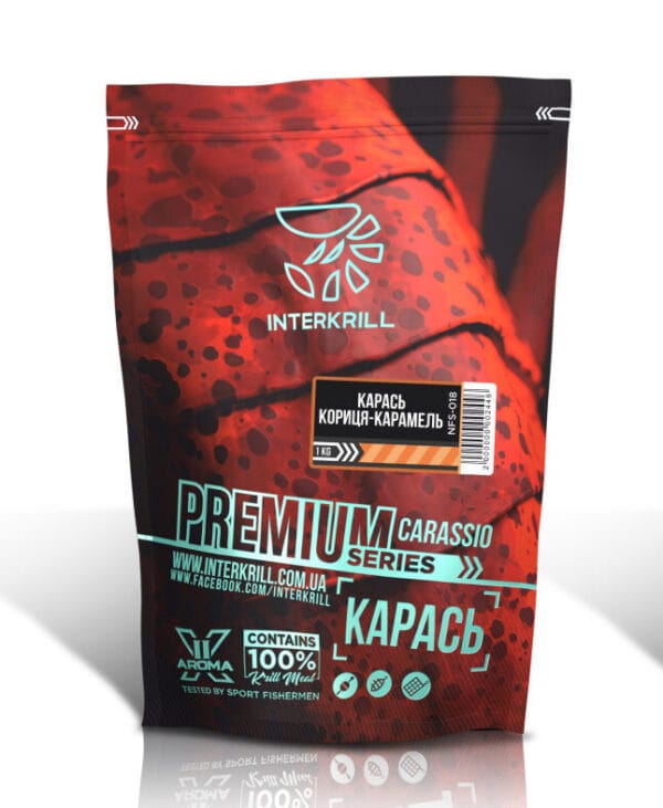 INTERKRILL Карась-Кориця-Карамель 1кг