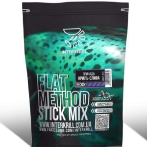 INTERKRILL Флет Метод Стік Мікс Криль-Слива 800 г