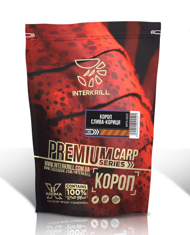 INTERKRILL Короп-Слива-Кориця 1кг