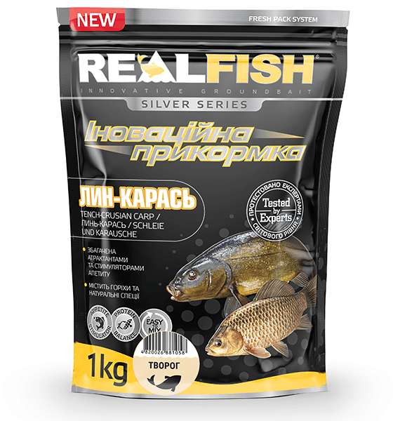 REAL FISH ЛИН-КАРАСЬ сир 1 кг