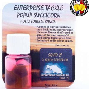 Штучна кукурудза Pop-Up Enterprise, Innovate Baits Squid 2T& Black Pepper,  Pink