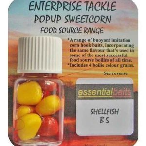Штучна кукурудза Pop-Up Enterprise, Essential Baits Shellfish B5, Yellow