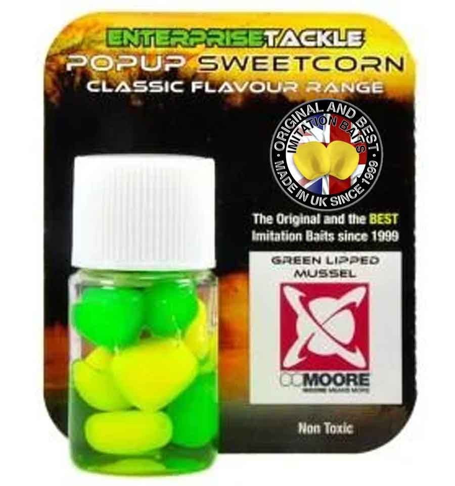Штучна кукурудза Pop-Up Enterprise CC Moore Green Lipped Mussel-corn Yellow/Green