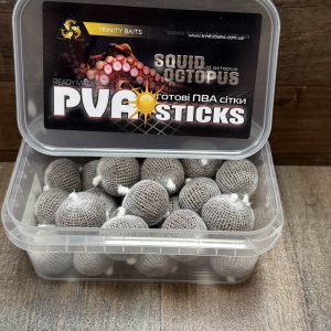 Стіки PVA SQUID OCTOPUS тепла вода 25мм. 25 шт