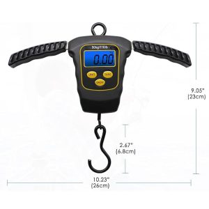Електронні рибальські ваги із розсувними ручками World4Carp T-Line Sliding Digital Scales, 50 кг